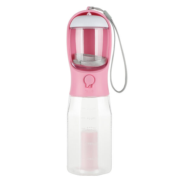 Portable Cat Dog Water Bottle Food Feeder Drinker Poop Dispenser 3 In 1 Leak-proof Multifunctional Dog Water Bottle Pet Products - Image 7